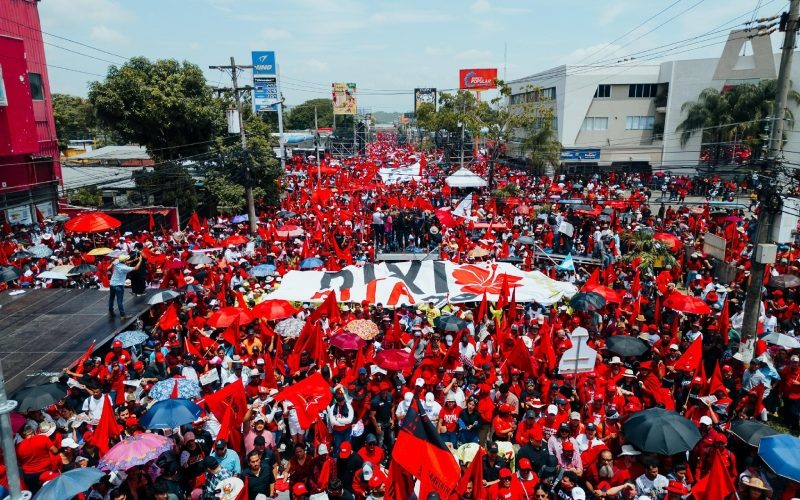 El “Plan Venezuela” en el centro tras el fracaso de la marcha de LIBRE en San Pedro Sula